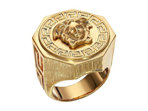 fake versace medusa ring|versace medusa head ring.